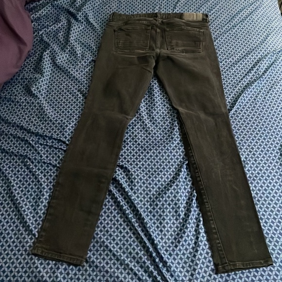 Pacsun Mens (30x32) Black Distressed Stacked Skinny Jeans - Picture 4 of 4